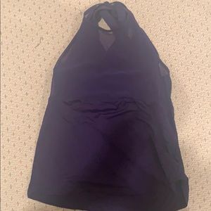 Top with built in sports bra